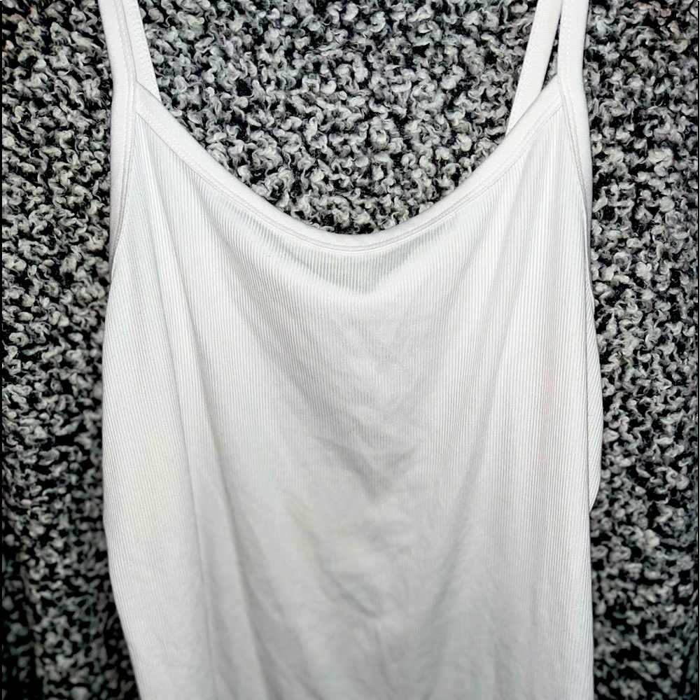 Soft white tank top